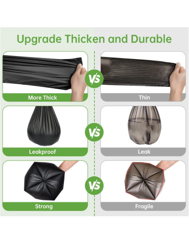 Bolsas Compostables para Inodoros Portátiles Winmoom 25 Pcs 30L