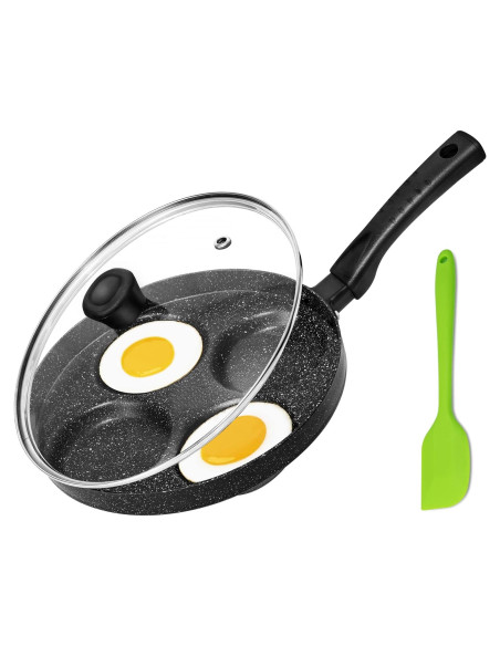 Sartén MyLifeUNIT para Freír Huevos 4 Cavidades Antiadherente