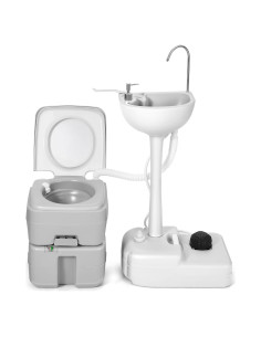 Fregadero y Inodoro Portátil YITAMOTOR 17L para Camping