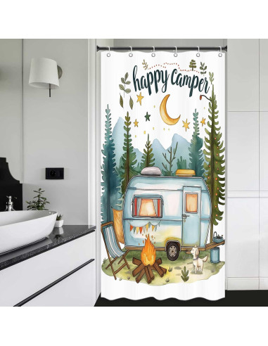 Cortina de Ducha ICTEISOM 91 x 183 cm Aventura Naturaleza