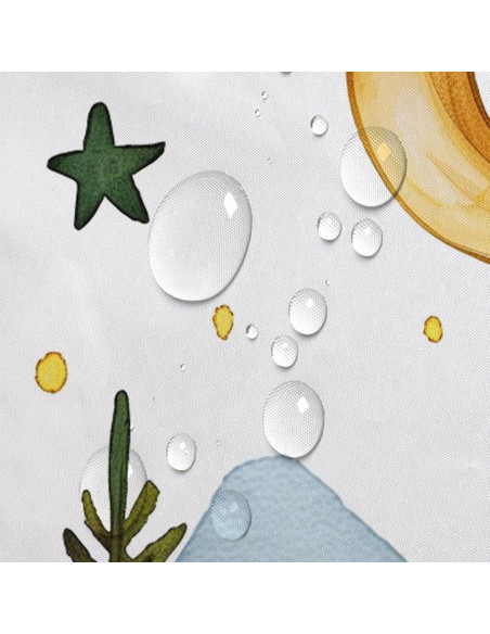 Cortina de Ducha ICTEISOM 91 x 183 cm Aventura Naturaleza