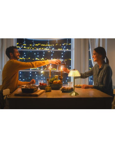 Lámpara de Mesa LED HAPYGI Portátil Recargable 12cm 2