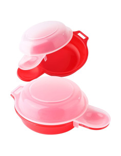 Cocedor de Huevos Microondas Golden Pearl 2 Sets Antiadherente
