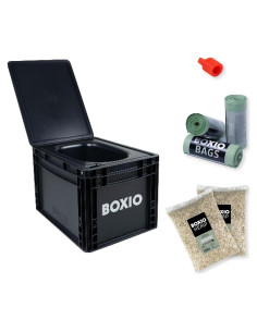 Inodoro Portátil BOXIO - Camping, 4.92L, Ecológico