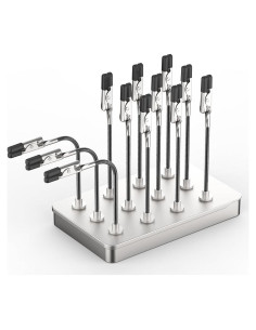 Base de soporte para pintura Actekart con 12 clips magnéticos