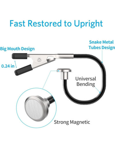 Base de soporte para pintura Actekart con 12 clips magnéticos