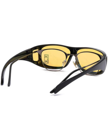 Gafas de Conducción Gemgoo Polarizadas Nocturnas Amarillas
