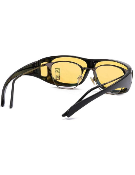 Gafas de Conducción Gemgoo Polarizadas Nocturnas Amarillas