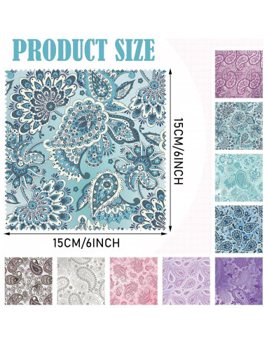 20 Paños de Microfibra Sinmoe 15x15 cm para Limpiar Gafas