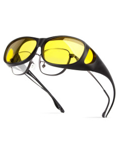 Gafas para Conducir de Noche Bloomoak Fit Over Polarizadas