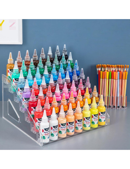 Organizador de Pintura Acrílica ENVIABELL 7 Niveles 2 oz