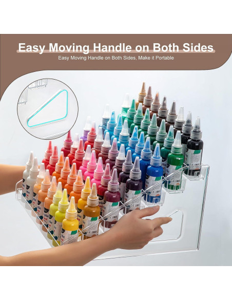 Organizador de Pintura Acrílica ENVIABELL 7 Niveles 2 oz