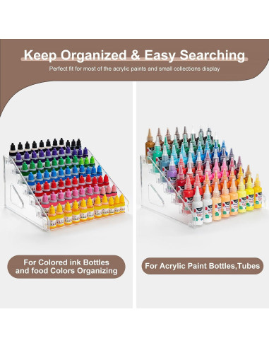 Organizador de Pintura Acrílica ENVIABELL 7 Niveles 2 oz
