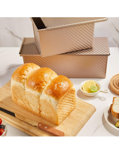 Molde para Pan Pullman KITESSENSU Antiadherente 0.45 kg