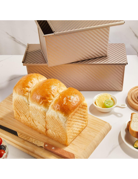 Molde para Pan Pullman KITESSENSU Antiadherente 0.45 kg