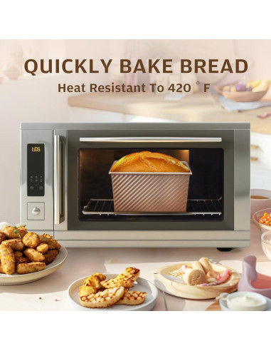 Molde para Pan Pullman KITESSENSU Antiadherente 0.45 kg