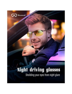 Gafas de Conducción Nocturna B BLOOMOAK Polarizadas UV400 2