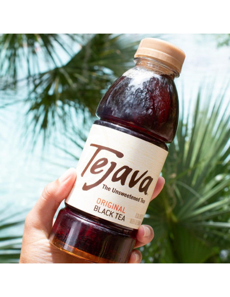 Té Helado Negro Tejava Original 12 Botellas 500 ml Sin Azúcar