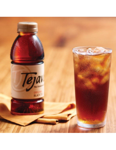 Té Helado Negro Tejava Original 12 Botellas 500 ml Sin Azúcar