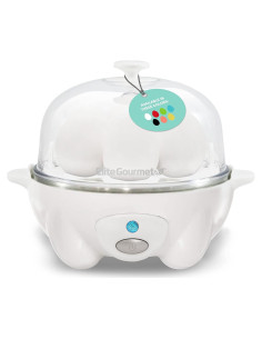 Cocinador de Huevos Elite Gourmet EGC-007, 7 Huevos, Blanco