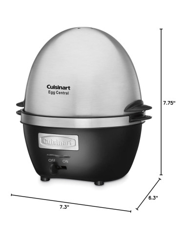 Cocedor de Huevos Cuisinart CEC-10 Acero Inoxidable 10 Huevos
