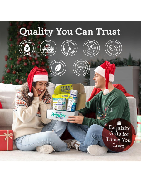 Dúo Blanqueador GuruNanda Oxyburst 591 ml + Tiras Blanqueadoras