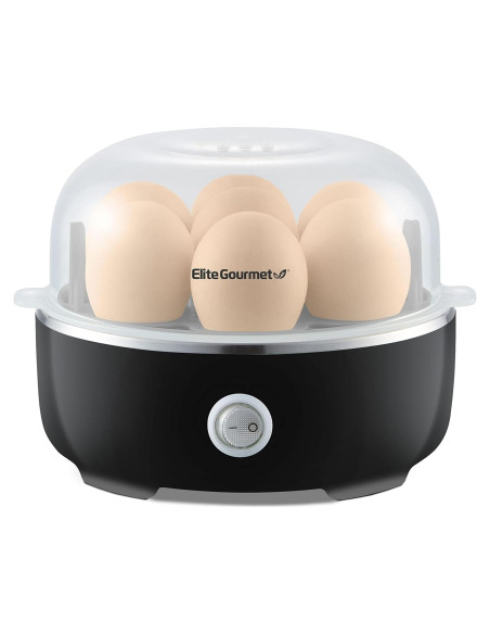 Cocedor de Huevos Eléctrico Elite Gourmet EGC115B 7 Huevos