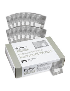 ForPro Envolturas para Remover Esmalte en Gel 500 Cuentas