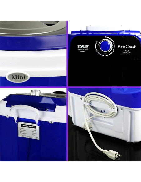 Lavadora Compacta Pure Clean PUCWM11.7 2.04kg Azul