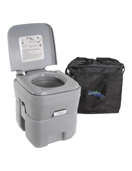 Inodoro Portátil TCP Global 5.3 Galones para Camping