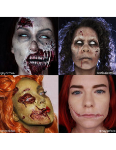 Kit de Maquillaje FX Profesional Mehron con Cabeza de Práctica 2