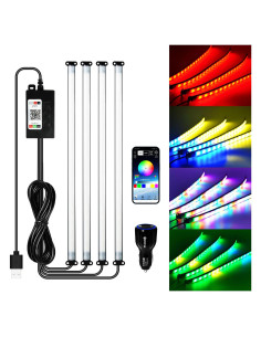 Tira de Luz LED Interior GZ5CG FWD-P7210 RGB 210 Modos