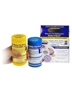 Moldes de Silicona Dragon Skin FX-Pro Smooth-On 19x15cm