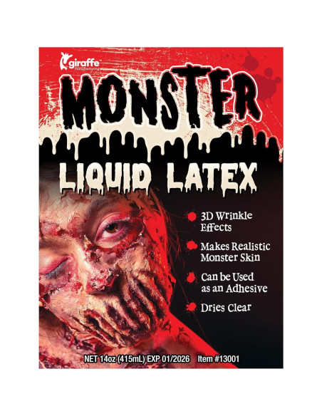 Látex Líquido Monstruo Kangaroo - 414ml Efectos Especiales