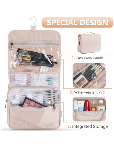 Set de 8 Cubos de Empaque OlarHike Crema para Viaje