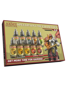 Kit de Pintura Metálica The Army Painter 10x18 ml