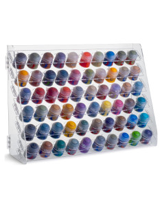 Organizador de Rack de Pintura Plydolex 60 Agujeros Acrílico