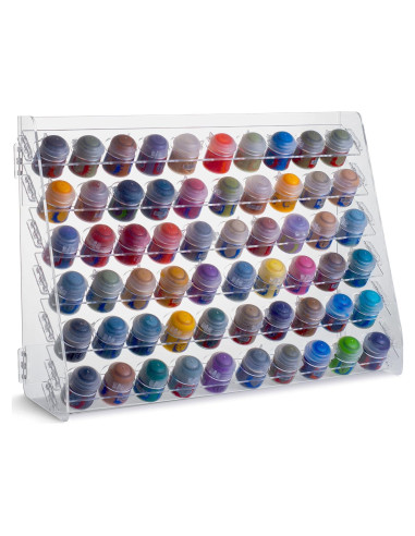 Organizador de Rack de Pintura Plydolex 60 Agujeros Acrílico