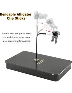 Base de Soporte para Pintura NEOECO con 12 Clips Flexibles 2