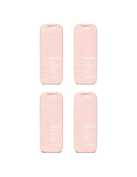 Set de Champú y Acondicionador MOISTURE 90ML - Monday Haircare