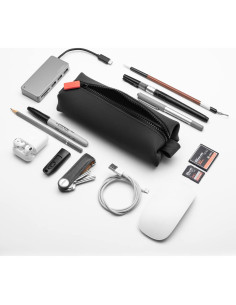 TOOLETRIES Koby Mini Dopp Kit - Organizador de Aseo Carbón 2