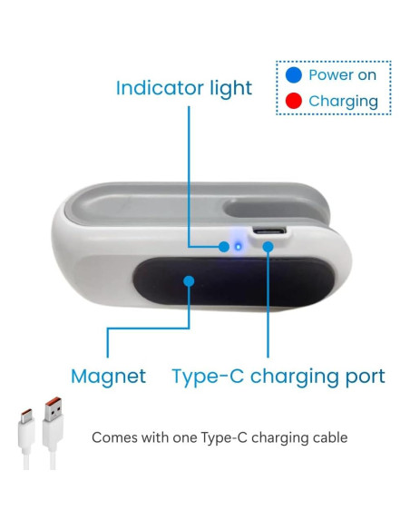 Mini Sello de Bolsas LX IntMfr. USB-C 2 en 1 Cortador Mini Sello de Bolsas LX IntMfr. USB-C 2 en 1 Cortador