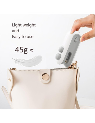 Mini Sello de Bolsas LX IntMfr. USB-C 2 en 1 Cortador