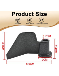 Paleta de Amasar MARRTEUM 2 Pcs Acero Inoxidable Antiadherente 2