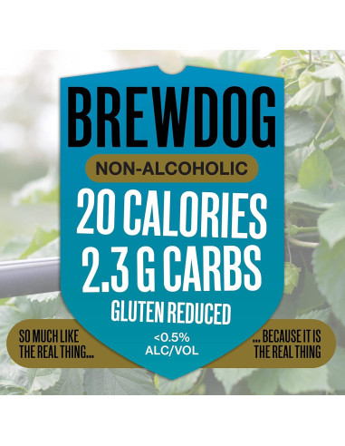 BrewDog 24 Latas Mezcladas Sin Alcohol | Nanny, Elvis, Hazy, Punk