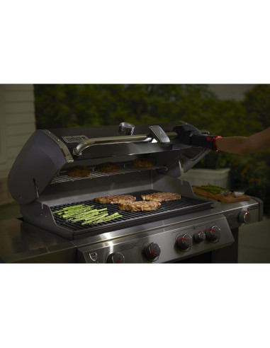 Parrilla Multifuncional Weber 'N Ir Luz Gris