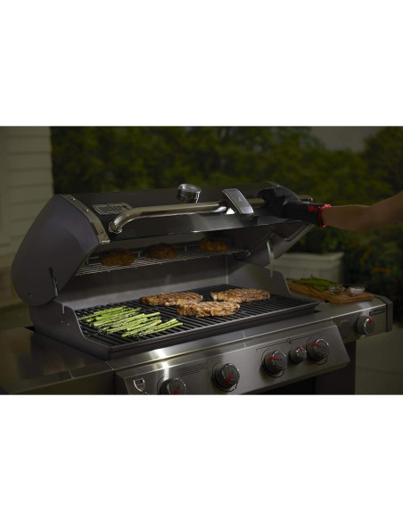 Parrilla Multifuncional Weber 'N Ir Luz Gris