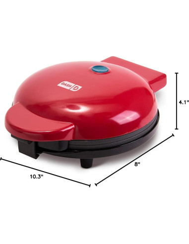 Plancha Eléctrica DASH 20 cm Redonda para Panqueques y Más