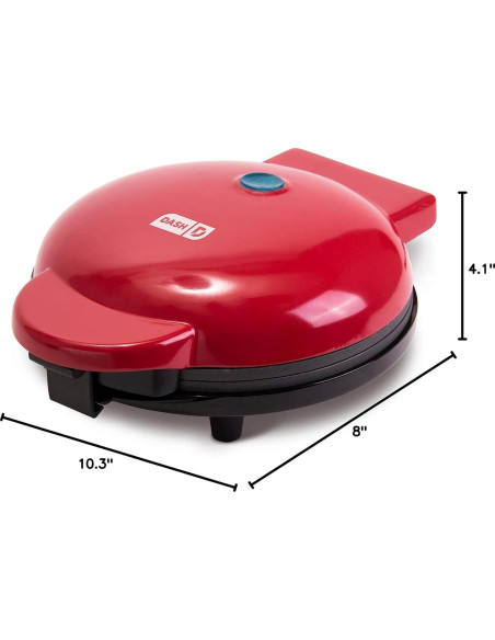 Plancha Eléctrica DASH 20 cm Redonda para Panqueques y Más