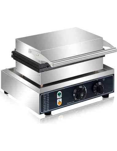 Máquina de Waffles de Perro AEYDJXMER 1600W 6 Rebanadas